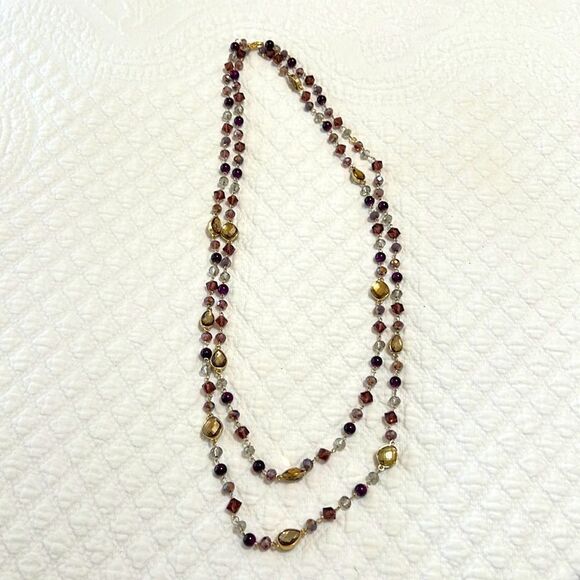 Vintage Beaded Necklace - Picture 2 of 3